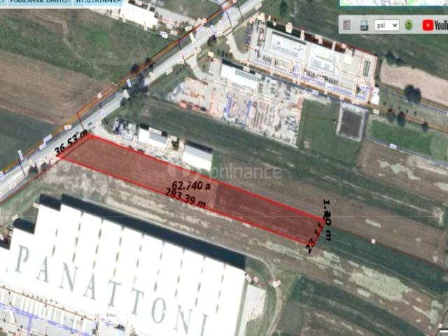 Działka 6 400 m², Zakrzów