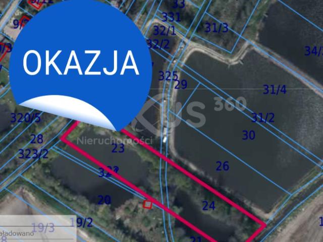 Działka 6 418,21 m², Spalice