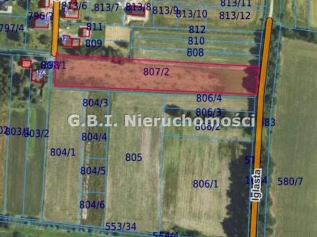 Działka 6 637 m², Oświęcim