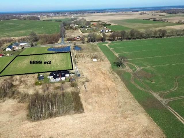 Działka 6 899 m², Nacmierz