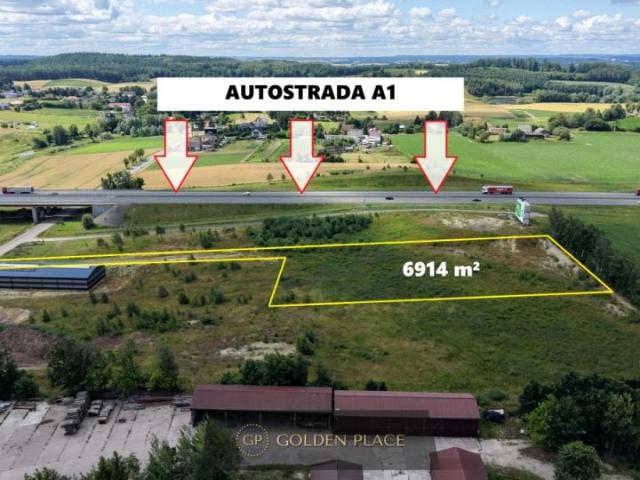 Działka 6 914 m², Ulkowy