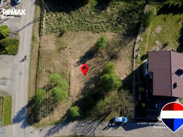 Działka 740 m², Strumień