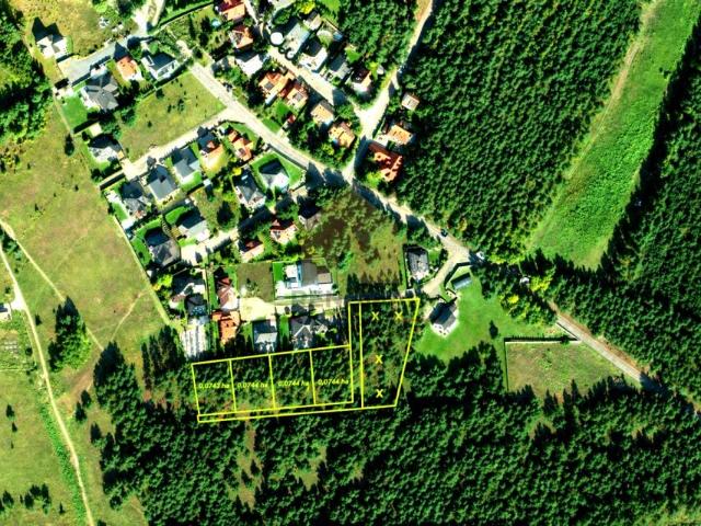 Działka 744 m², Zielona Góra