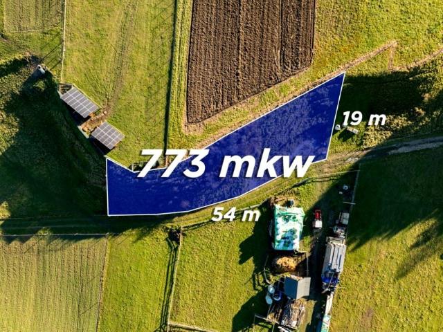 Działka 773 m², Niedzica