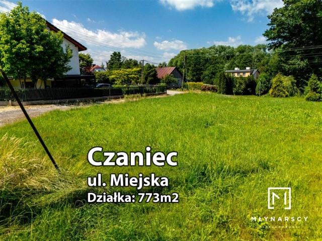 Działka 773 m², Czaniec
