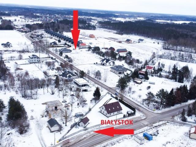 Działka 773 m² z warunkami zabudowy, blisko Białegostoku