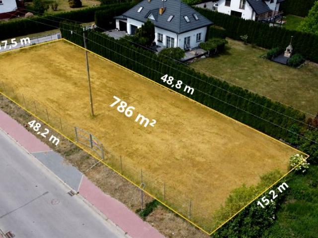 Działka 786 m², Bełżyce