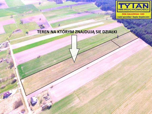 Działka 799 m², Grzymały Szczepankowskie