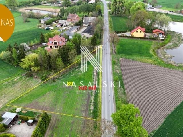 Działka 702 m², Wierzchucin Królewski