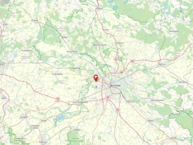 Działka 70 000 m², Wrocław