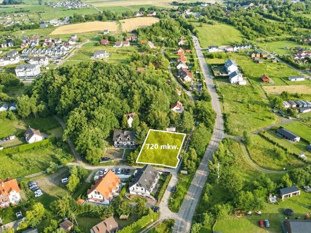 Działka 720 m² w Rusinowie blisko plaży