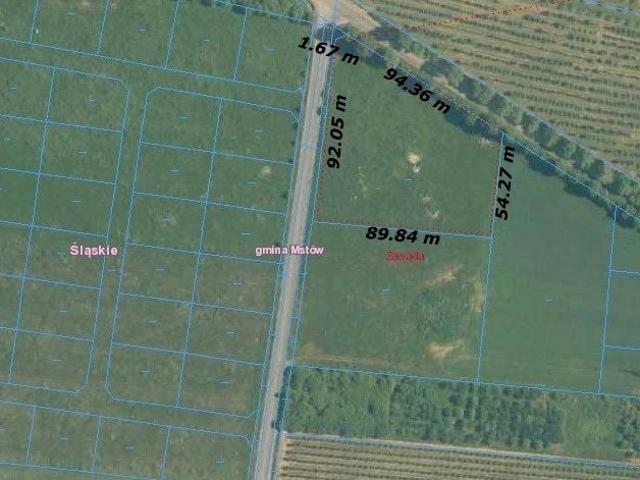 Działka 7 192 m², Zawada