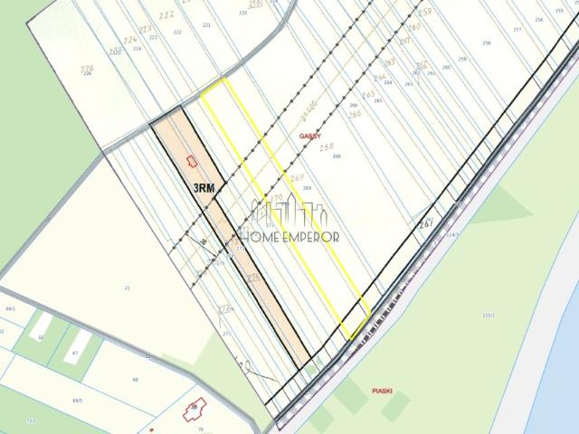 Działka 7 200 m², Gassy