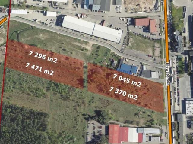 Działka 7 370 m², Białystok