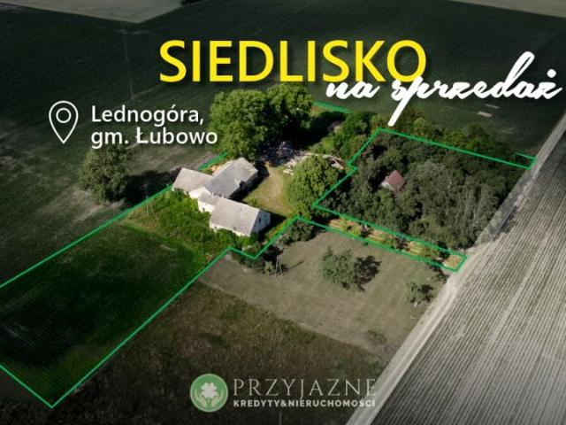 Działka 7 446 m², Lednogóra