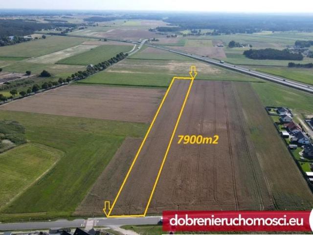Działka 7 900 m², Smolniki