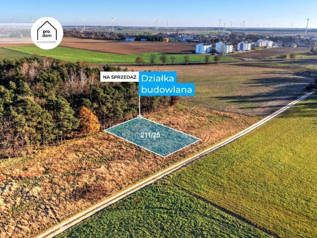 Działka 840 m², Młynary