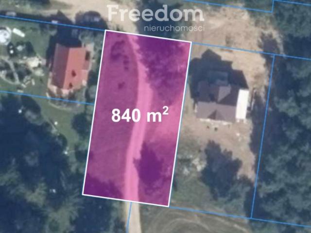 Działka 840 m², Świeszyno