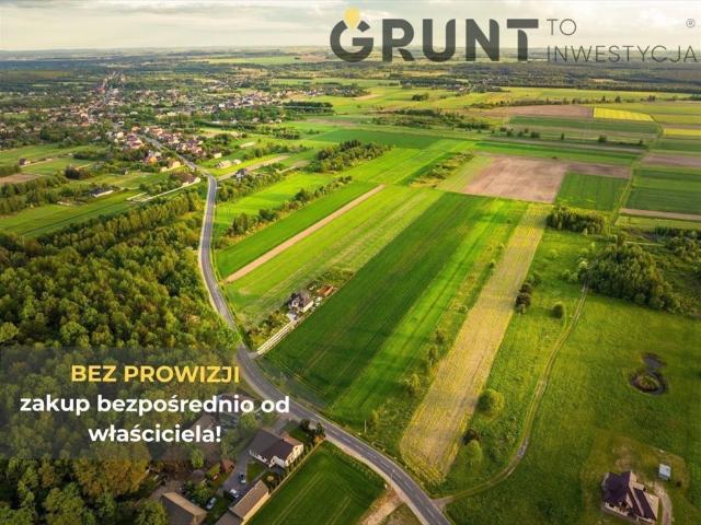Działka 845 m² z lasem i możliwością łączenia