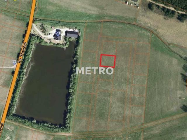 Działka 853 m², Prądki