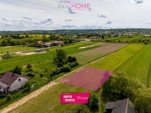 Działka 850 m², Klęczany