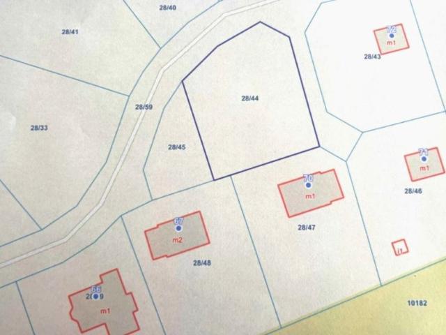 Działka 859 m², Stare