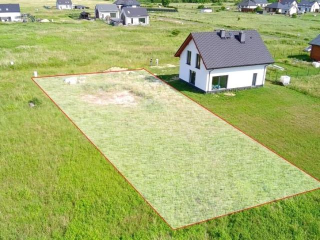 Działka 862 m², Niedźwiedź