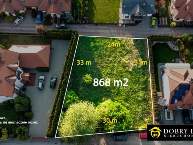 Działka 868 m², Białystok