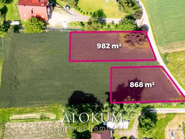 Działka 868 m², Wieliczka