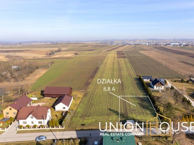Działka 880 m², Prandocin Iły