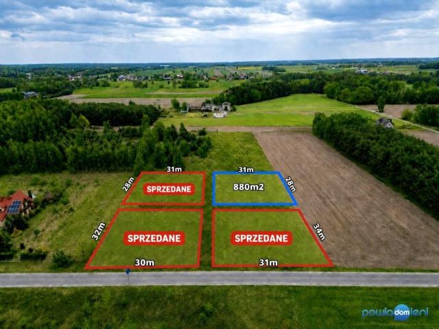 Działka 880 m², Zamość Stary