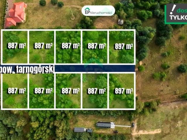 Działka 887 m², Koty