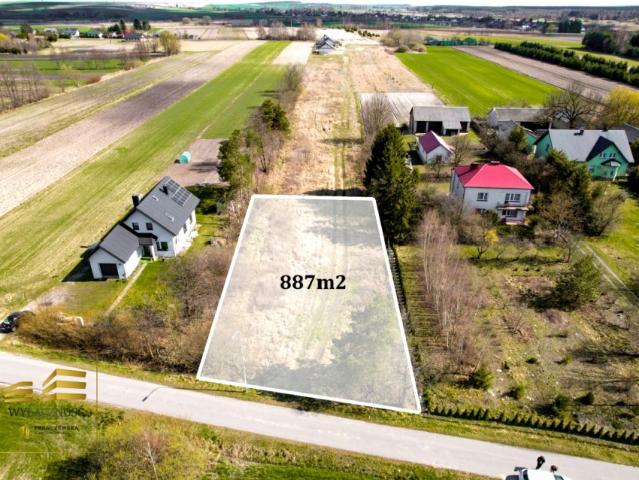 Działka 887 m², Ruda Wołoska