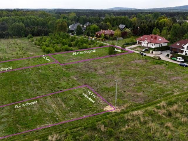 Działka 890 m², Wola Kopcowa