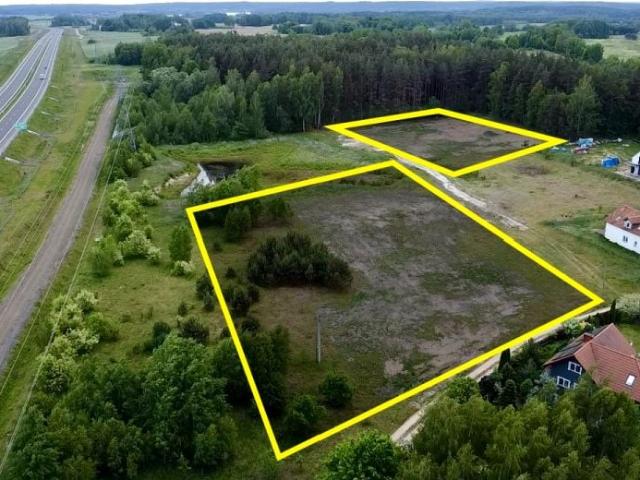 Działka 899 m², Naterki