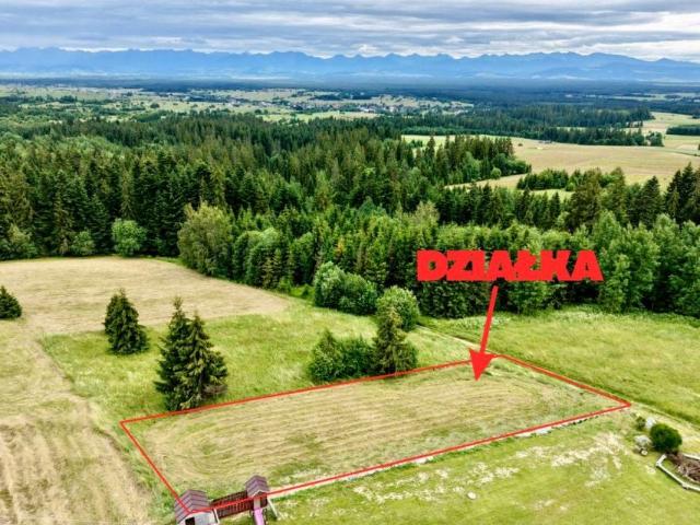 Działka 800 m², Orawka
