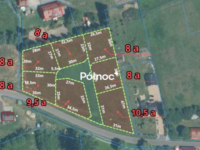 Działka 800 m², Biała