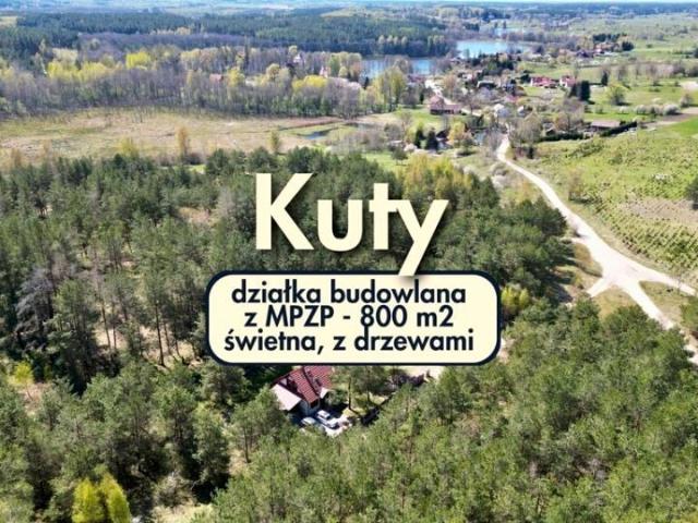 Działka 800 m², Kuty