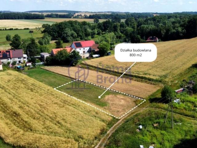 Działka 800 m², Panków