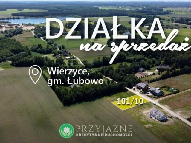 Działka 800 m², Wierzyce