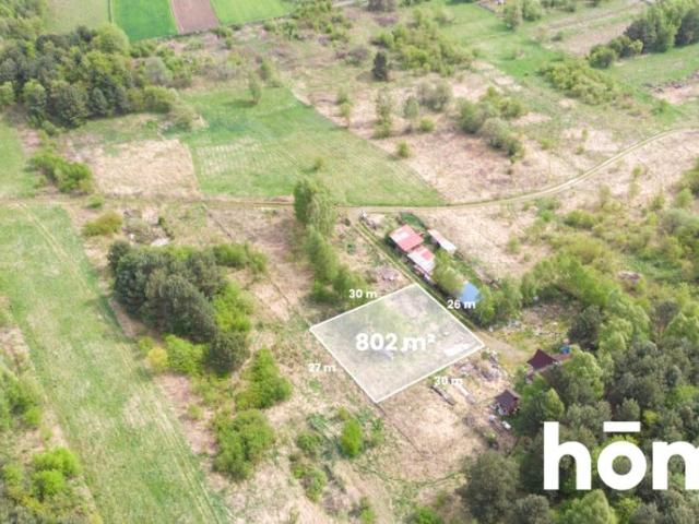 Działka 802 m², Kwaśniów Górny