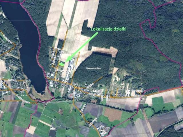 Działka 806 m², Mosina