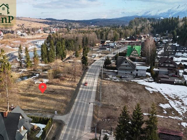 Działka 820 m² pod dom w Tatrach, blisko rzeki i stoków