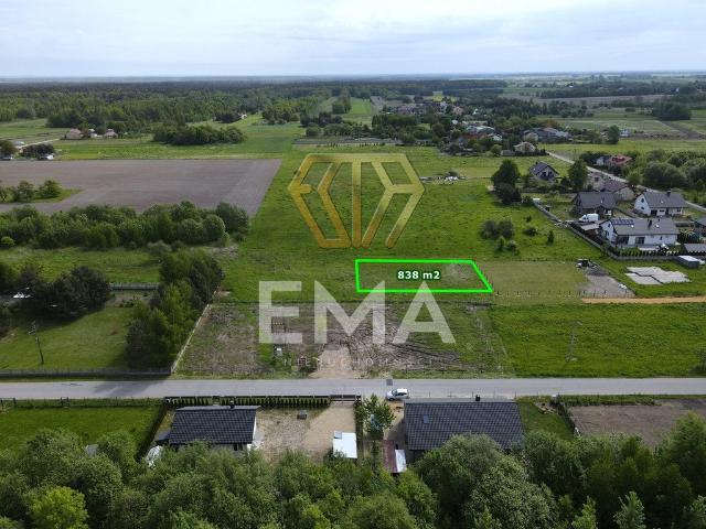 Działka 838 m² pod dom w Koninie – cicha okolica