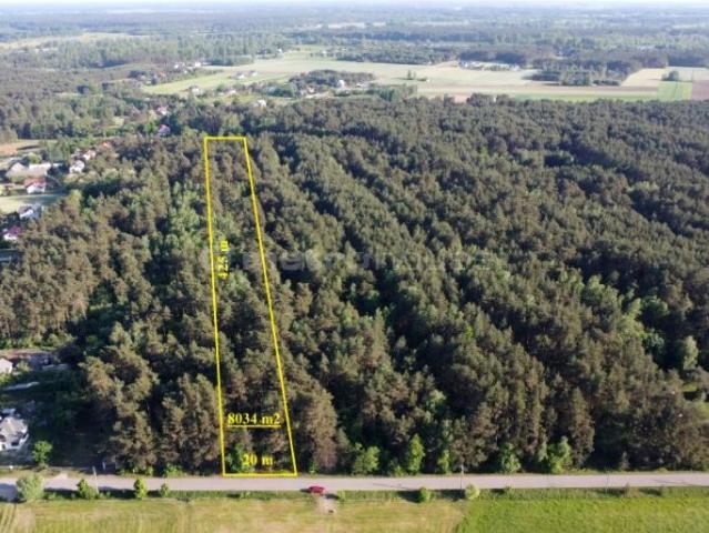 Działka 8 034 m², Gulczewo