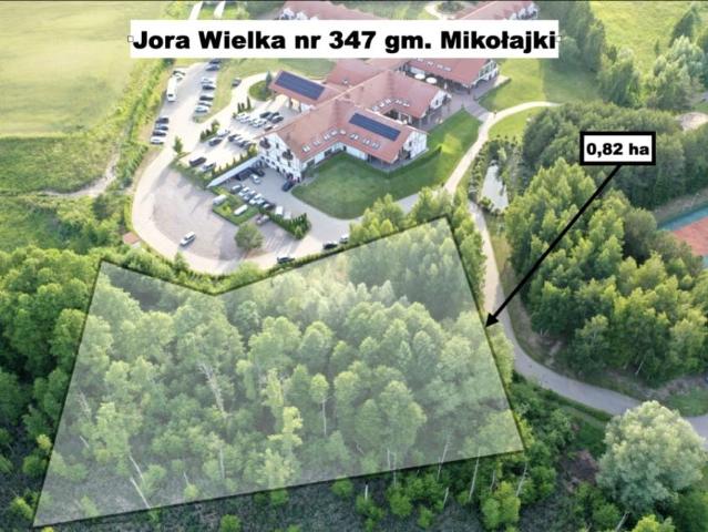 Działka 8 200 m², Jora Wielka