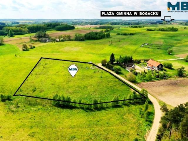 Działka 8 478 m², Bogacko