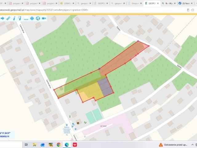 Działka 8 500 m², Górno