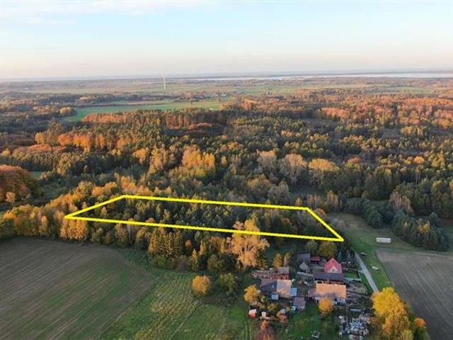 Działka 8,6 ha z lasem i możliwością zabudowy