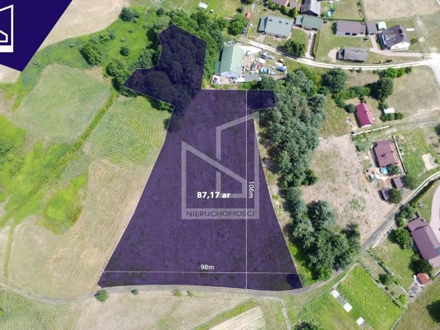Działka 8 717 m² w Węgliskach polecam